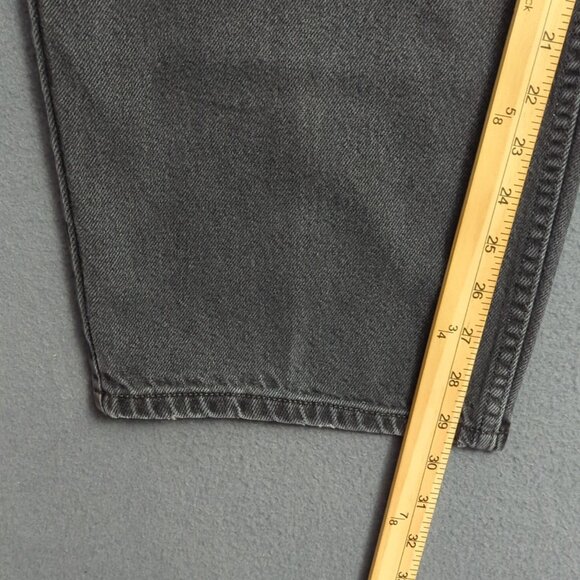 Levi's Jeans Men's 48x32 Fits 44x30 Black 560 Loose Fit Tapered Leg Denim - Picture 7 of 13